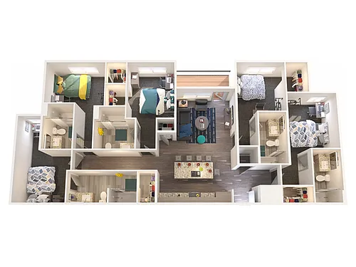 Floor plan 5X5 E1