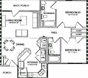Fox Creek Apartments Shrevport — Photo 10