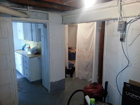 Basement with Laundry Room