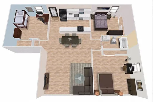 Floor plan Waimea