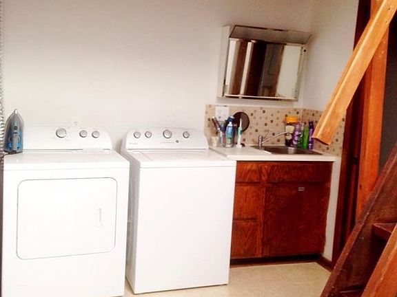 In-unit laundry on 2nd floor