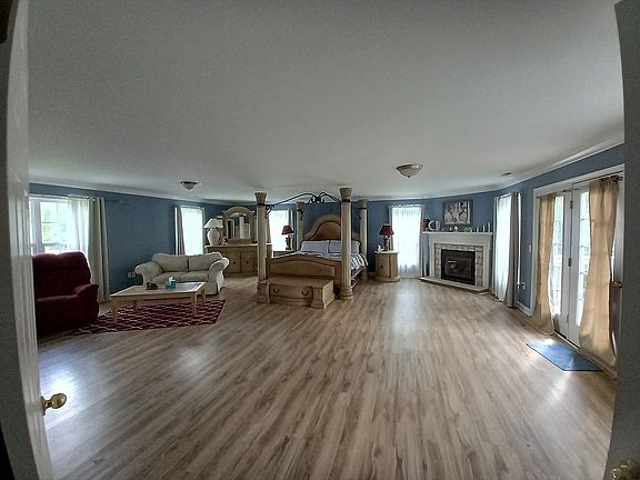 2nd fl Master 26x26 with fireplace