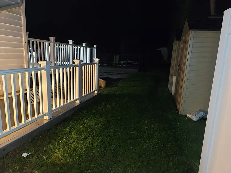 You see the yard