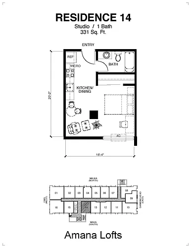 Floor plan Floorplan 14