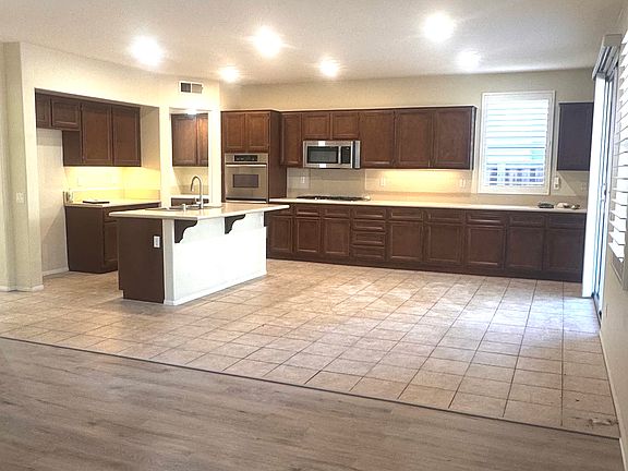 Kitchen, Dining area and Family Room.