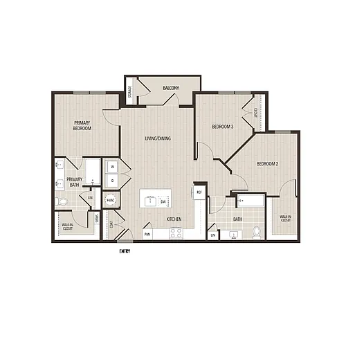 Floor plan C1- ADA