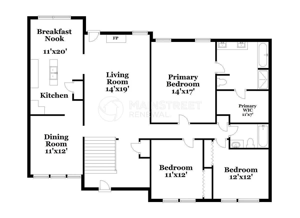 Floor Plan - 1041 Dalby Way
