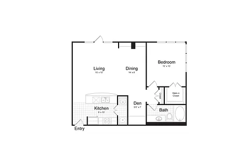 Floor plan A10