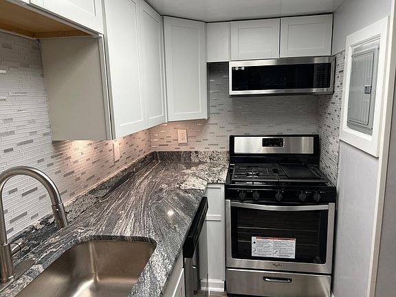 All new stainless steel appliances