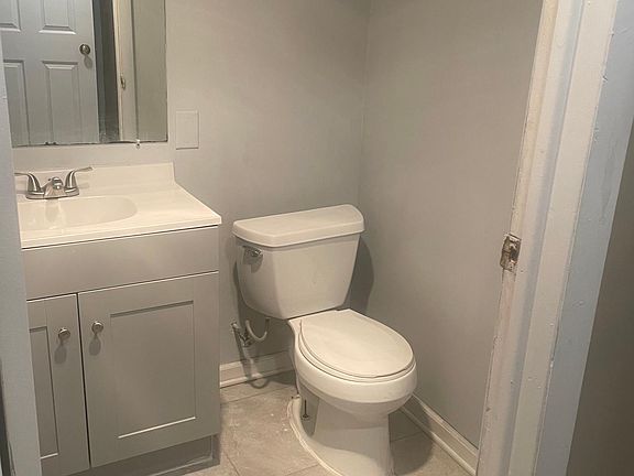 Basement bathroom
