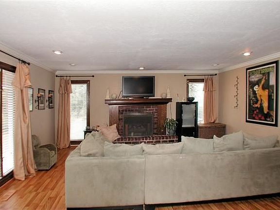 Living Room with Fireplace