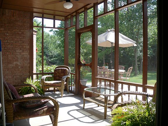 Screened porch