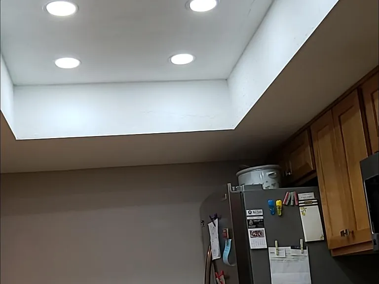 Kitchen lighting.
