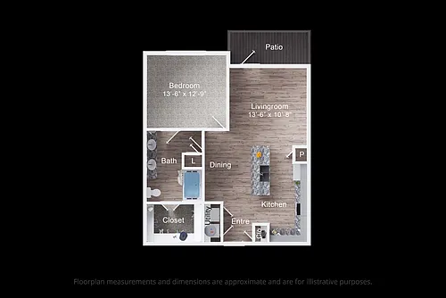 Floor plan Hackberry