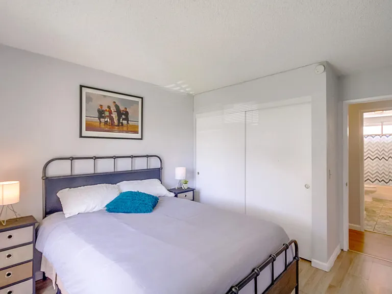 Rest easy in a clean, comfy bed for a perfect night's sleep.