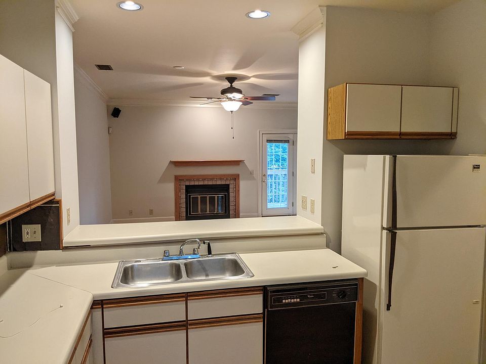 kitchen with bar seating
