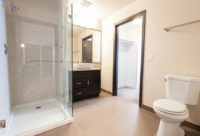 Bathroom with Modern Design Features Bathroom with Modern Design Features