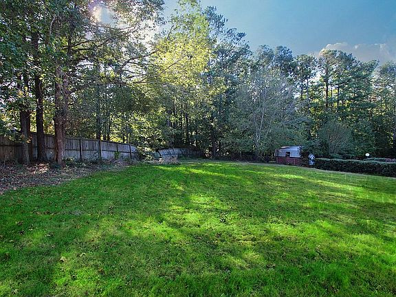 Massive flat fenced yard