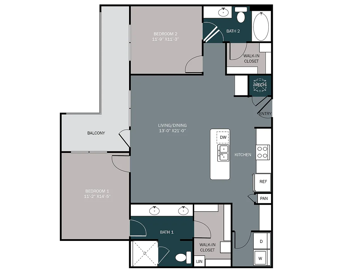 Floor plan B6A