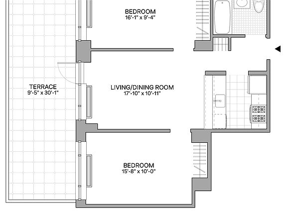2nd image of 200 W 26th St APT 3R