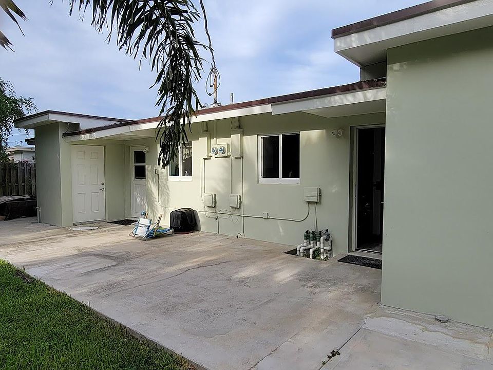 Shared patio spaces, now is divided.