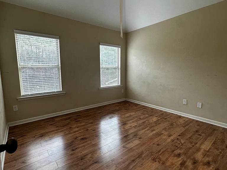 Bedroom #2, high ceilings and walking closet