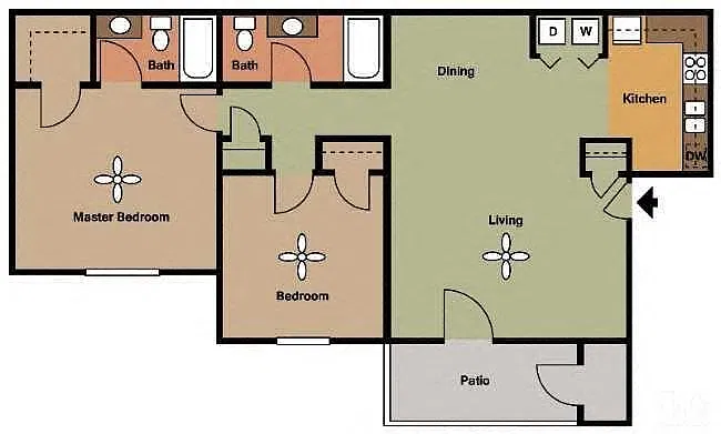 Floor plan B2