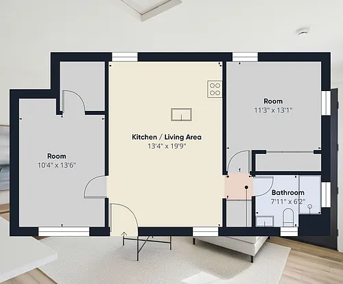 Floor plan 2 bedroom
