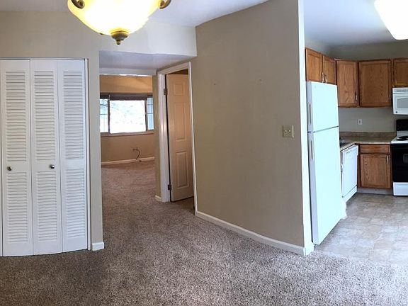 Dining room and kitchen