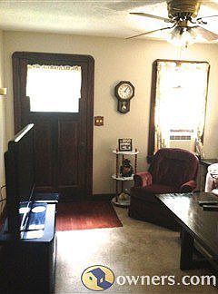 Cozy Living Room with Ceiling Fan & New Carpet in 2011