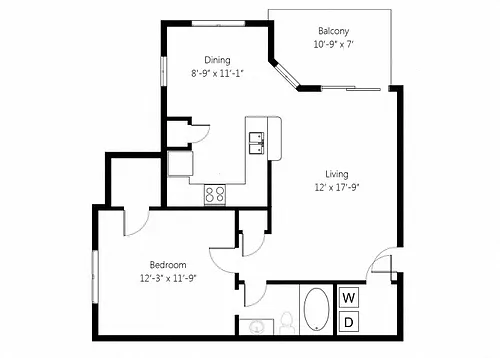 Floor plan A1