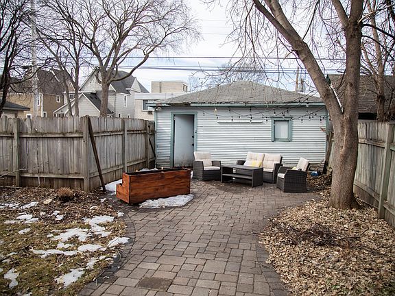 Remodeled patio is perfect for grilling and summer nights!