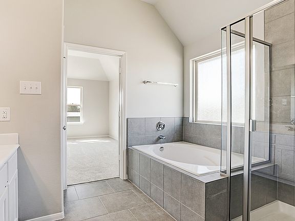Luxurious master bath