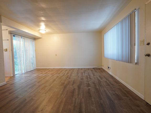Living room and dining area