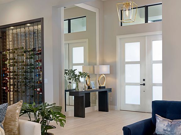 Foyer Optional Wine Feature
