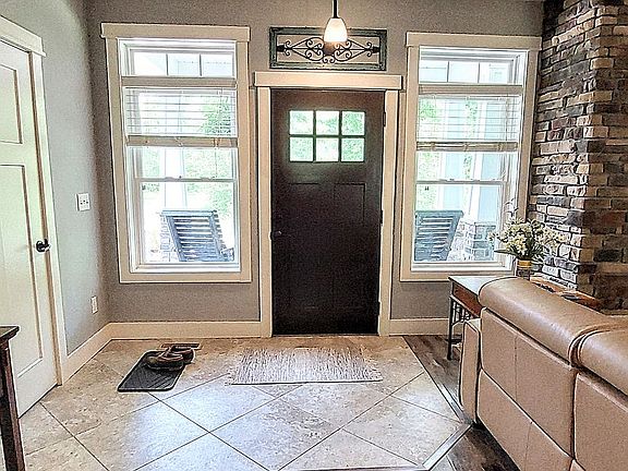 inside front door