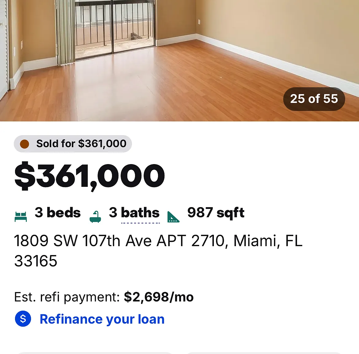 3 bed, 1.5 bath, 998 sqft, $2,975 — Photo 1