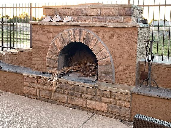 Beautiful fireplace