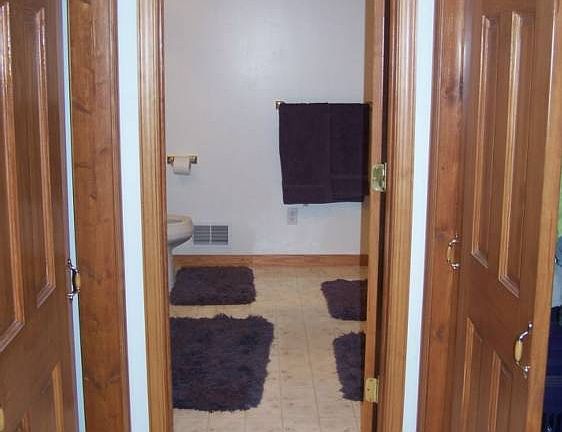 Full master bath suite.