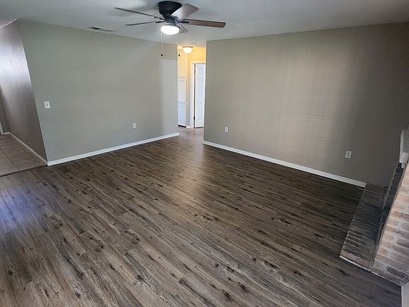 Living room and front entry