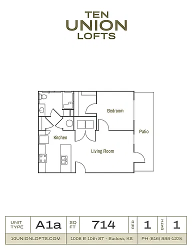 Floor plan A1a
