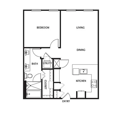 Floor plan A1D