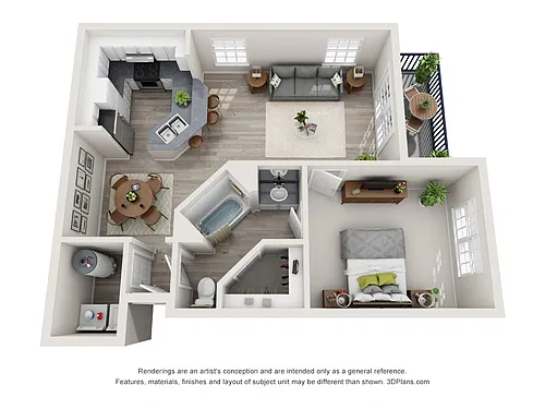 Floor plan The Willow