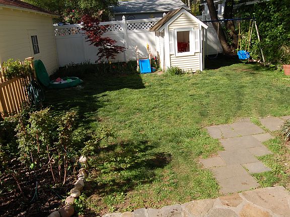 Backyard- partial view