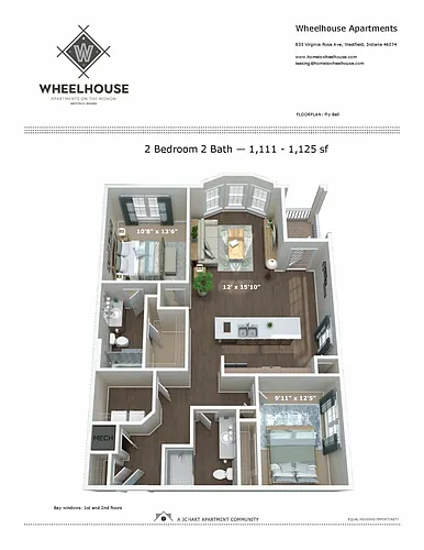 Floor plan Fly Ball A 2.2