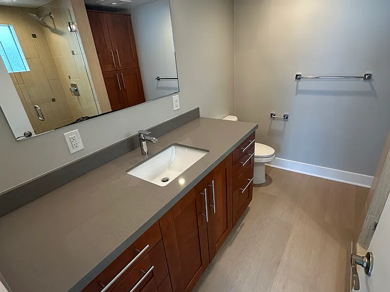 Huge Vanity In Bathroom