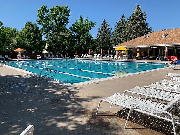 You can walk across the street to the HOA pool.