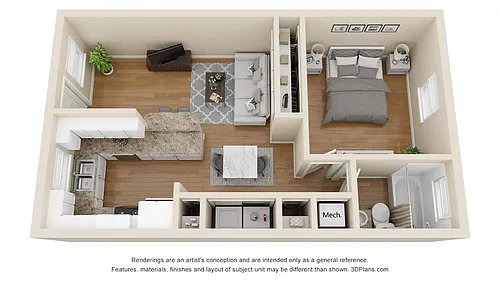 Floor plan The Royal Palm