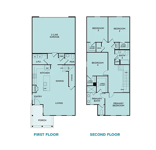Floor plan Cherry Laurel