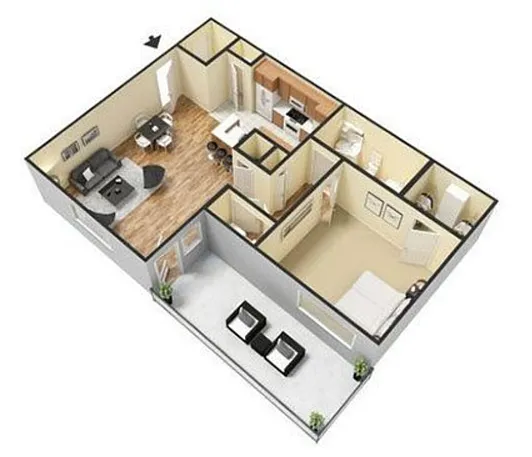 Floor plan THE PALOMINO